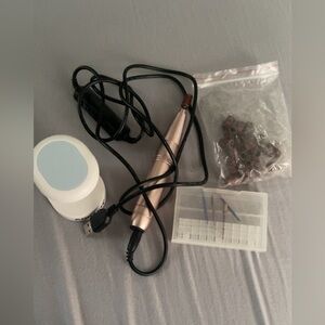 Electric Nail Drill Set with Accessories